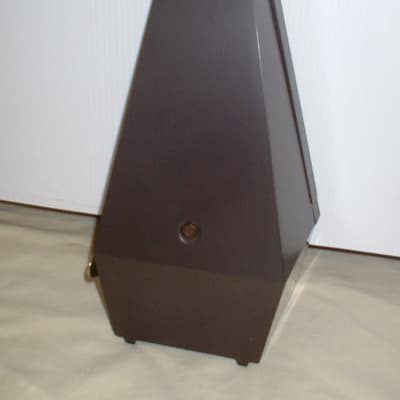 Fully Serviced Vintage Seth Thomas Metronome Conductor 1980s Brown Plastic Case, Metal Movement image 3