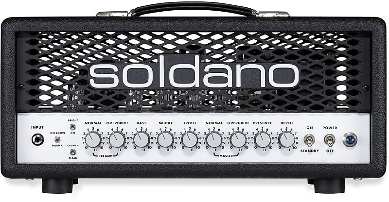 Soldano SLO-30 Super Lead Overdrive 30-watt Tube Head - Metal Grille image 1