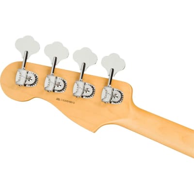 Fender American Professional II Precision Bass Guitar, Maple Fingerboard, Olympic White image 6