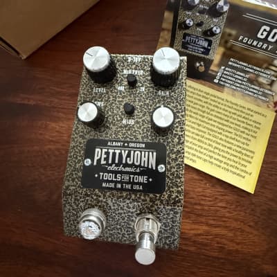 Pettyjohn Electronics Gold Overdrive | Reverb