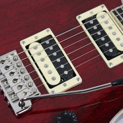 2022 PRS SE Standard 24 Electric Guitar, Vintage Cherry image 7