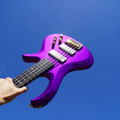 Schecter Diamond Series FreeZesicle Freeze Purple 5-String Bass 