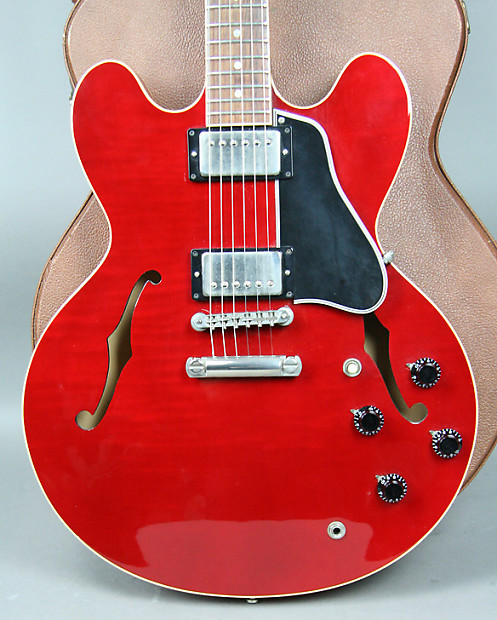 1995 Gibson ES-335 Dot Neck Reissue Cherry Red Finish Electric Guitar W/OHSC