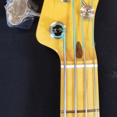 Fender American Vintage II 1954 Precision Bass, Ash Body, Maple FB, Vintage Blonde, w/HSC image 11