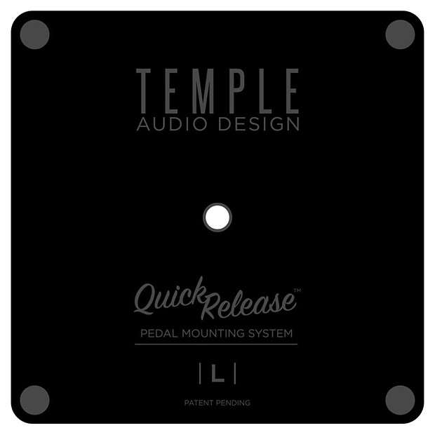 Immagine Temple Audio QRL-LB Quick Release Pedal Plate - Large - 1