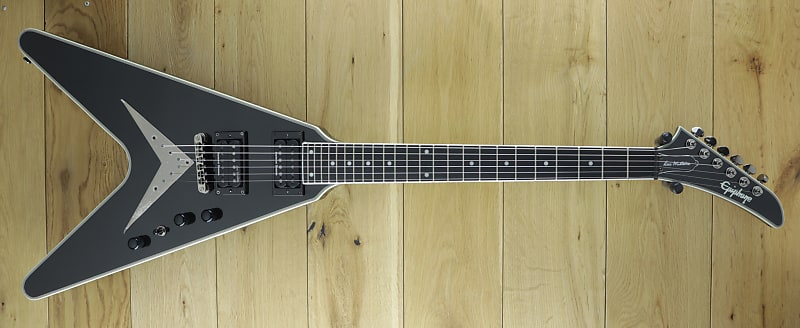 Epiphone Dave Mustaine Flying V Custom Black Metallic 22101521234