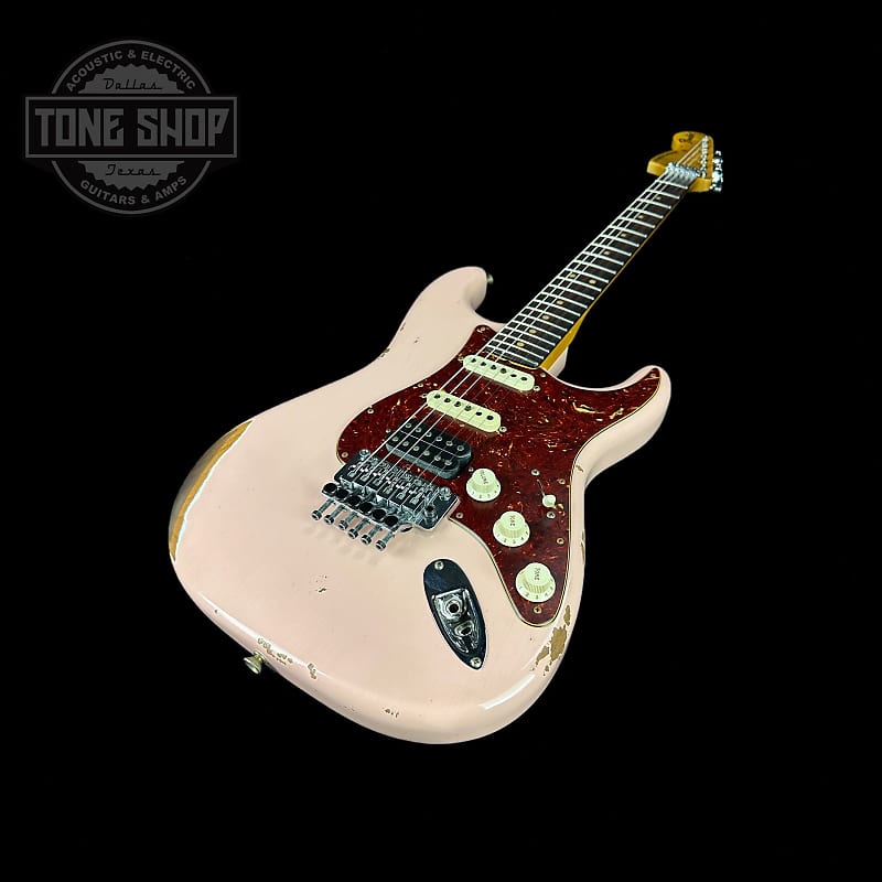 Fender Custom Shop 69 Stratocaster Relic Hss Shell Pink Reverb 7794