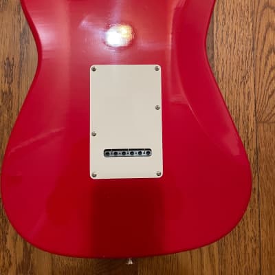 Squier II Standard Stratocaster HSS with Rosewood Fretboard (Made in Korea) 1990 - 1992 - Torino Red image 5
