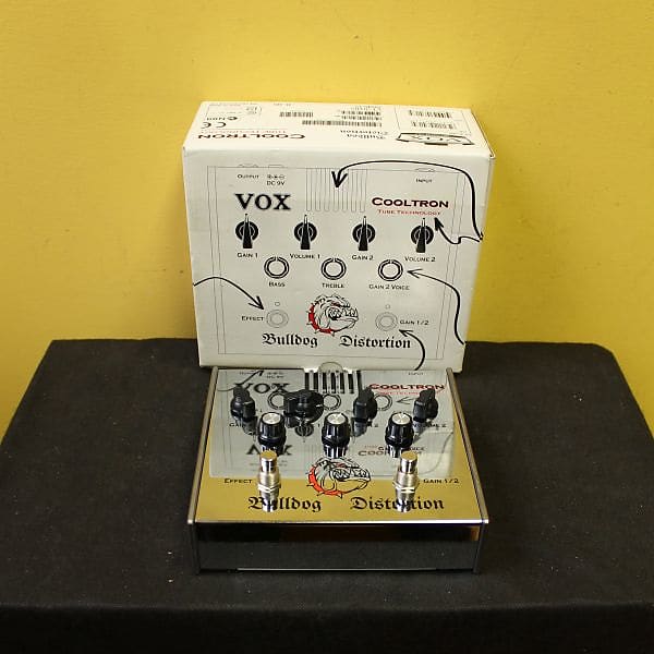 VOX Cooltron Bulldog Tube Distortion Japan | Reverb