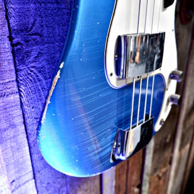 Keith Holland Customs PBASS-ANS #1279 Electric Blue Metallic Nitro image 11