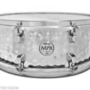 Mapex MPST4558H MPX 14" x 5.5" Hammered Steel Snare Drum Chrome Finish New