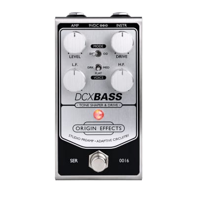 Reverb.com listing, price, conditions, and images for origin-effects-dcx-bass-tone-shaper-drive-pedal