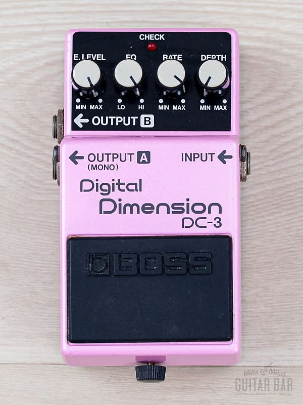BOSS DC-3 1989年 日本製 Digital Dimension 1989 Boss DC-3 Digital Dimension Vintage Chorus Effects