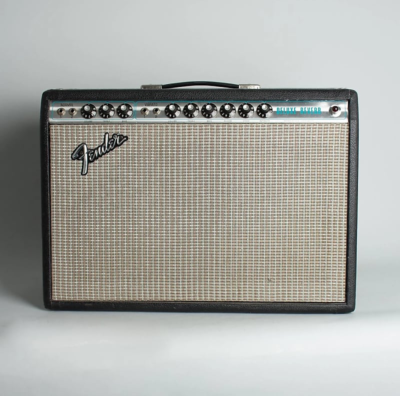 Fender Deluxe Reverb 2-Channel 22-Watt 1x12" Guitar Combo 1970 - 1977 image 1