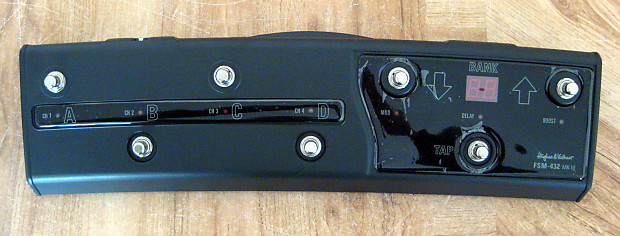 Hughes & Kettner FSM432 FSM-432 MKIII MIDI Footswtich