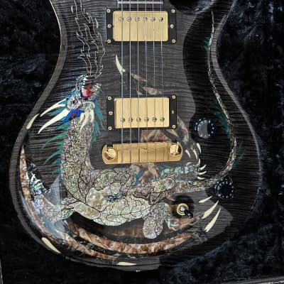 Rare Carlos Santana’s Personal Custom-Made PRS Dragon 2000 Guitar image 1