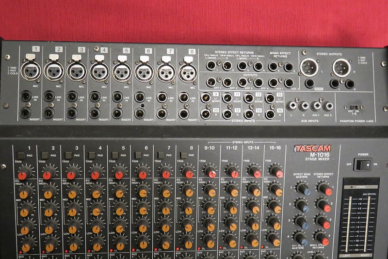 Tascam M-1016 Stage Mixer