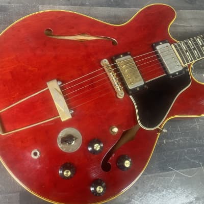 Gibson Es 345 Stereo 1967 Cherry Red with original case! image 5