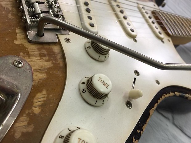 Fraser Guitars Aged 54 Tobacco Burst Vintage Style Strat | Reverb