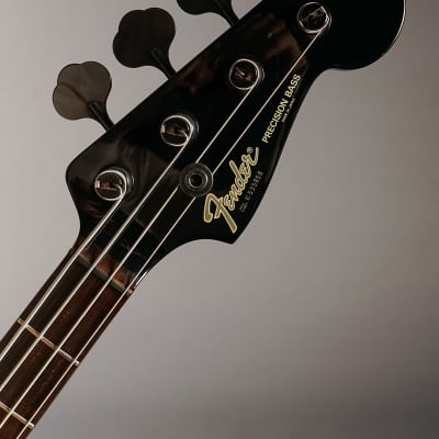 Fender Japan PB-555 Precison Bass 1985 MIJ Black | Reverb