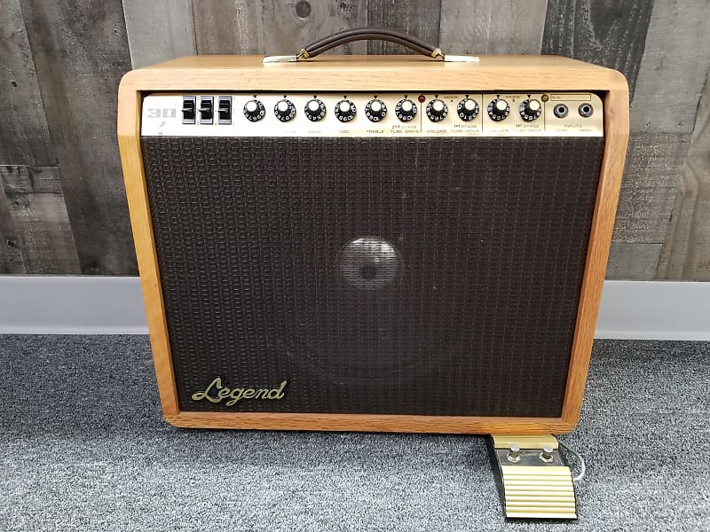 1980s Legend A30 Combo Amp - With Footswitch image 1
