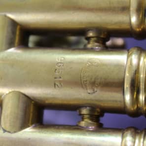 Pre-war French Besson Brevete Professional Trumpet **The J. Geils Collection** image 10
