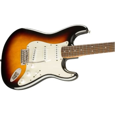 Squier Classic Vibe '60s Stratocaster® Electric Guitar, Indian Laurel Fingerboard, 3-Color Sunburst, 0374010500 image 4