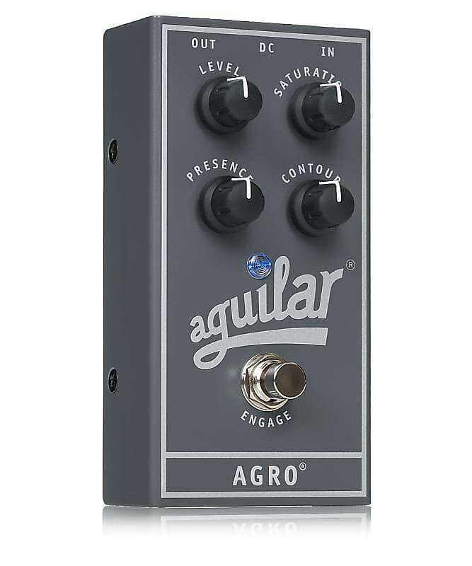Aguilar AGRO Bass Overdrive Bass Effects Pedal image 1