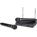 Samson Stage 200 Dual-Channel Handheld VHF Wireless System, Includes 1x SR200 Receiver, 2x VH200 Transmitter, Group C