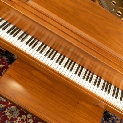 1987 Steinway & Sons 5'7" Model M Grand Piano | Satin Walnut image 4