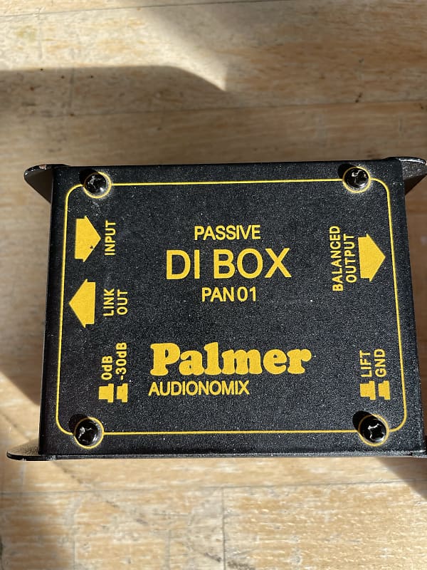 Palmer PAN 01, DI Boxes
