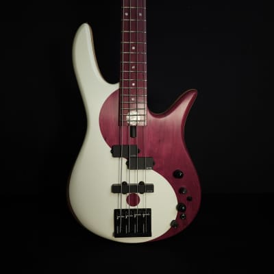 Fodera Yin Yang Standard Purpleheart 4 String Bass With Updated Case image 6