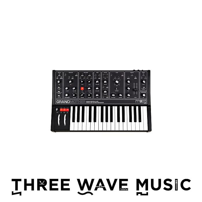 Moog Grandmother Dark - Semi-modular Analog Synthesizer [Three Wave Music] image 1