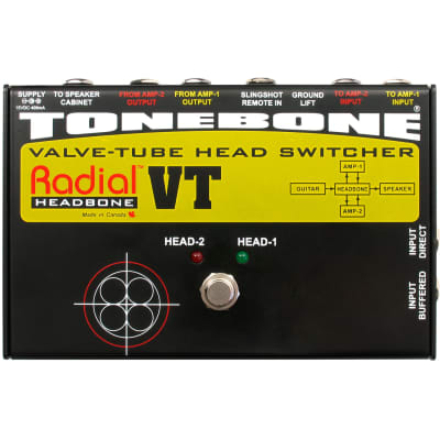 Radial Tonebone Headbone VT Amp Head Switcher image 2