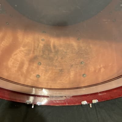 Tama - 24x16" Superstar Bass Drum, Complete! 1980's - Wine Red image 12