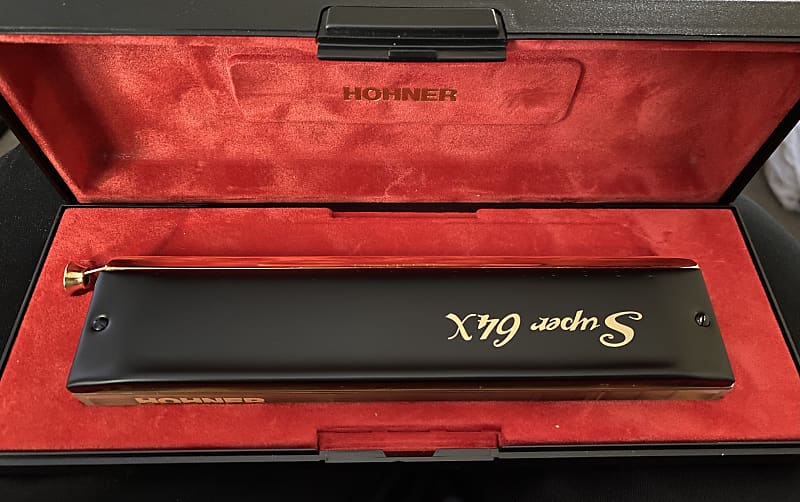 Hohner Super 64X Performance harmonica chromatique avec étu