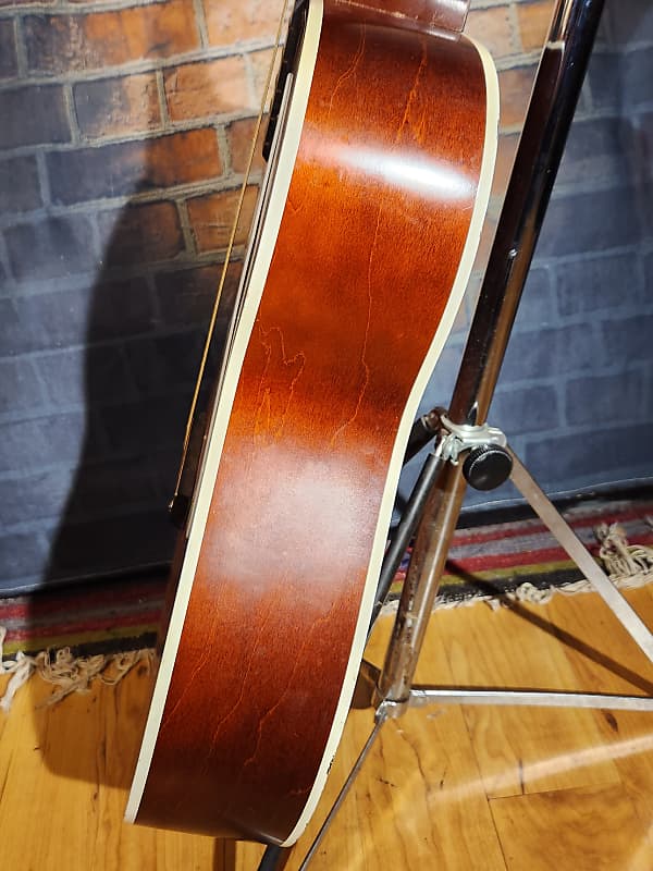 ギター Barclay Vintage Barclay Acoustic Guitar 1969 Sunburst | Reverb
