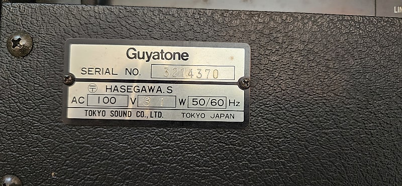 Guyatone GA300FC / FLIP300FC 80s - BLACK | Reverb Guyatone GA300FC / FLIP300FC 80s - BLACK | Reverb