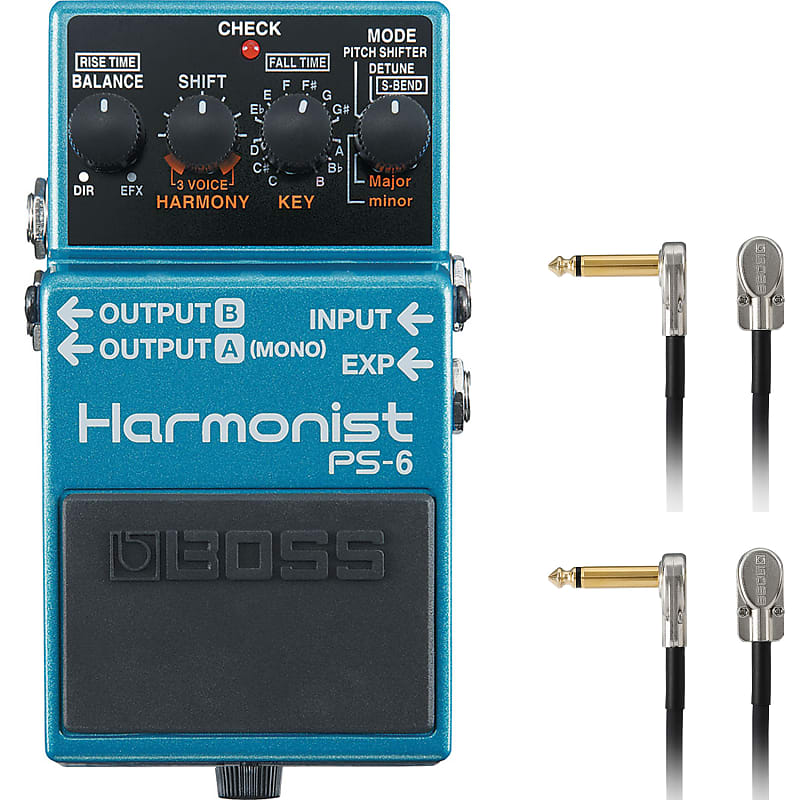 BOSS PS-6 Harmonist Pitch Shift Guitar Effects Pedal w/ Patch