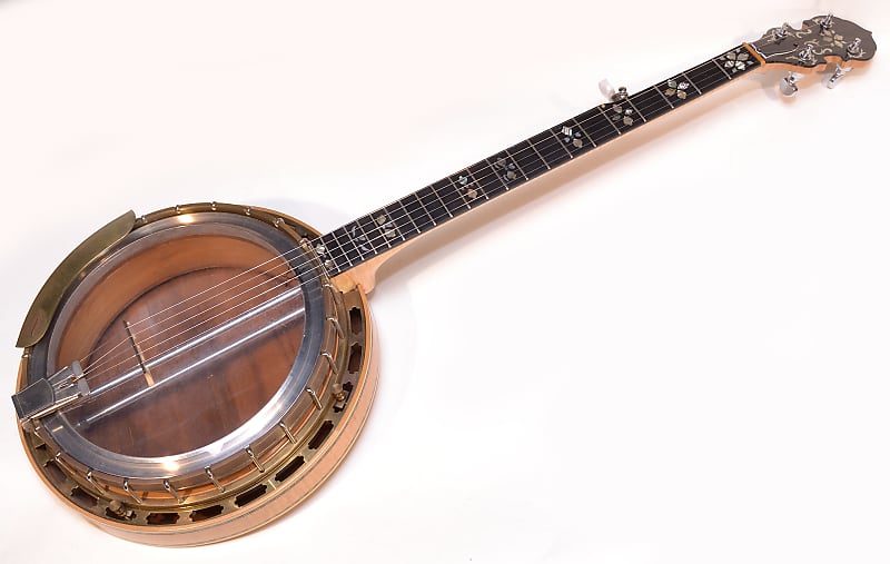 Custom Handmade Vintage Banjo Natural (Possibly Wildwood?) - Pro Setup W/Bag image 1
