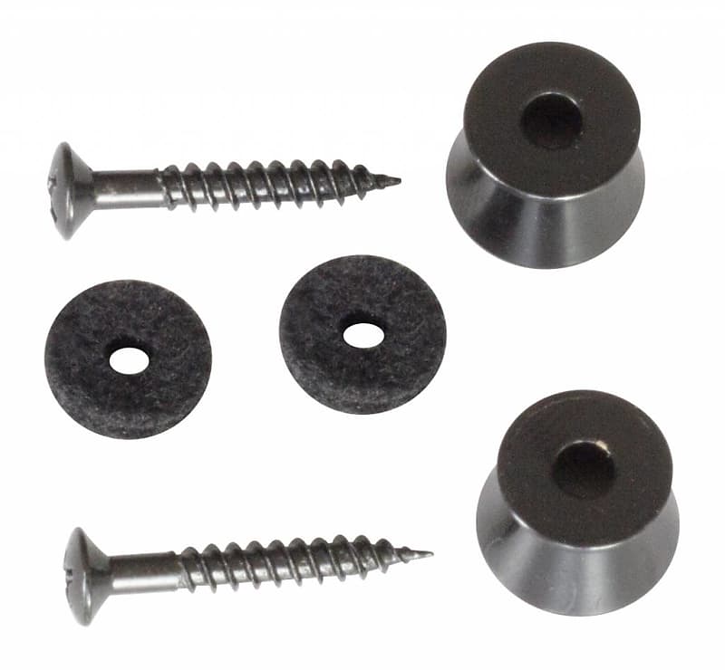 Peavey Black Guitar Strap Buttons Reverb