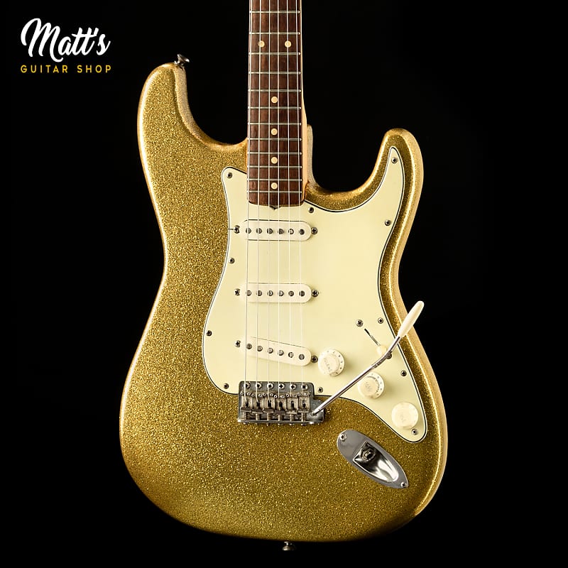 Fender Stratocaster 1962 Gold sparkle formerly Owned by Bob Dylan image 1