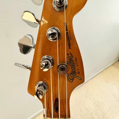 Fender Elite Precision Bass I with Maple Fretboard 1983 - 1984 Brown Sunburst image 6
