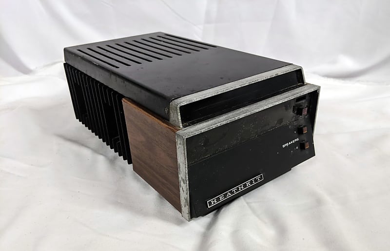 米国HEATHKIT AA-1506 パワーアンプ RARE Vintage Heathkit Power Amplifier AA-1506 Black