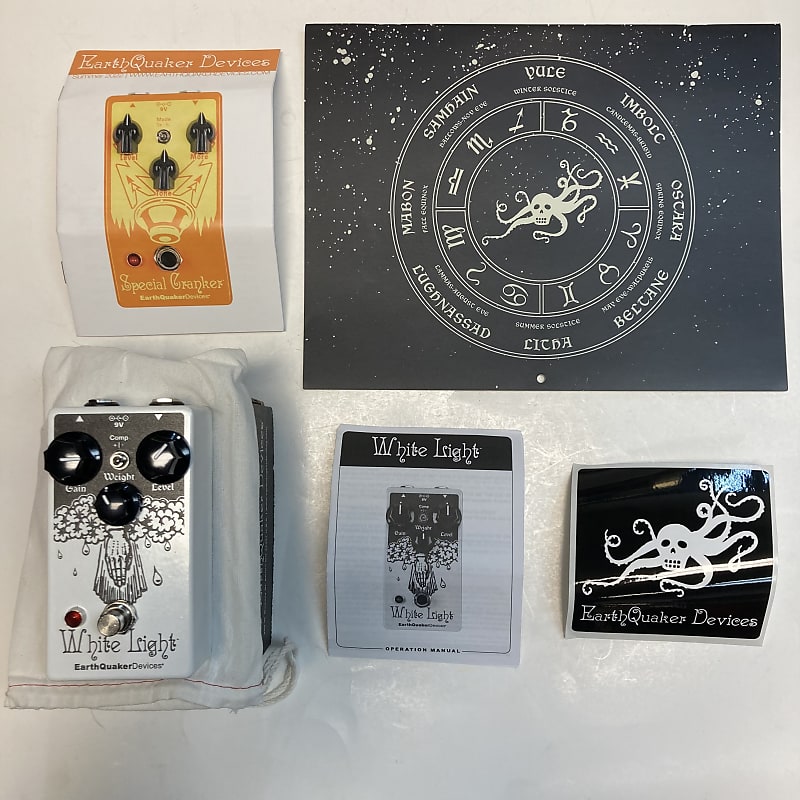 EarthQuaker Devices White Light Overdrive Legacy Reissue w