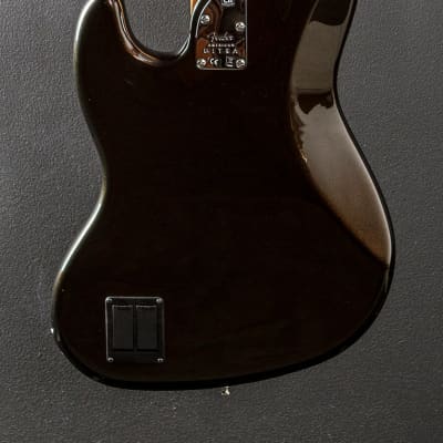 Fender American Ultra Jazz Bass - Texas Tea w/Maple image 4