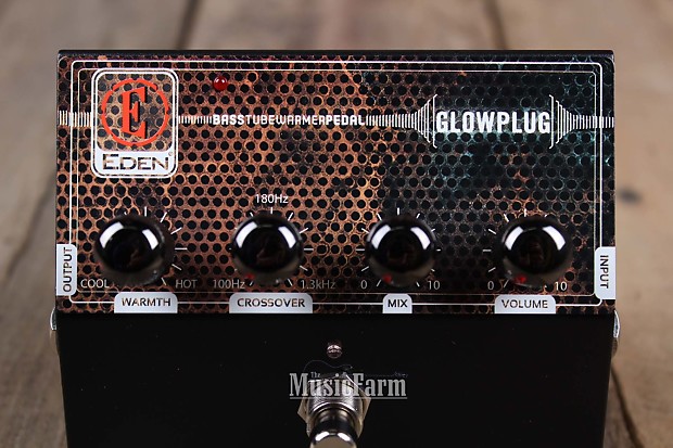 Eden Glowplug Tube Warmer Bass Guitar Effects Pedal | Reverb