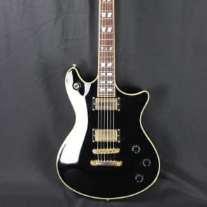 Schecter Tempest Custom Black & Gold w/bag - USED image 2