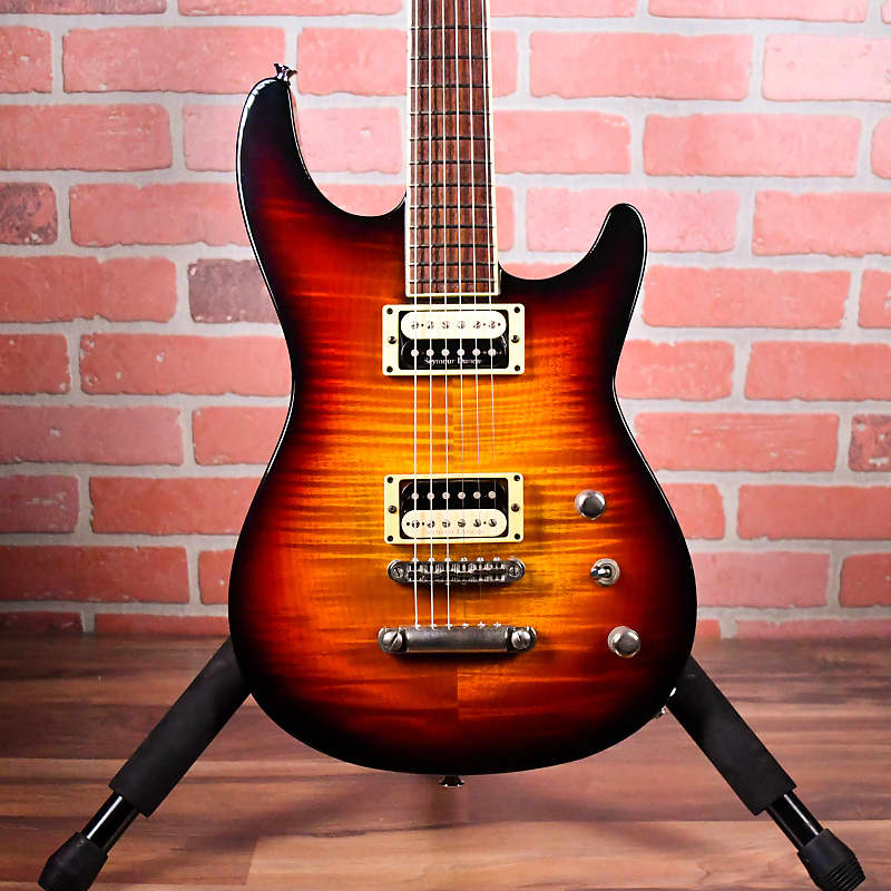 Jackson Select Series SLS Soloist 1998 Flamed Burnt Cherry Reverb