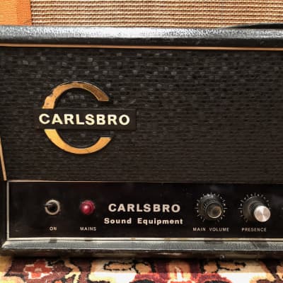 Vintage 1960s Carlsbro CS100 PA Reverb Guitar Valve Amplifier Rare Transformers image 2